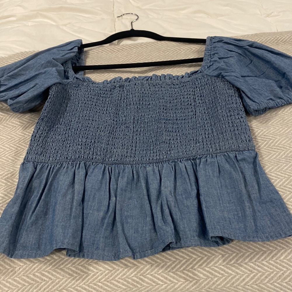 J Crew chambray shirt